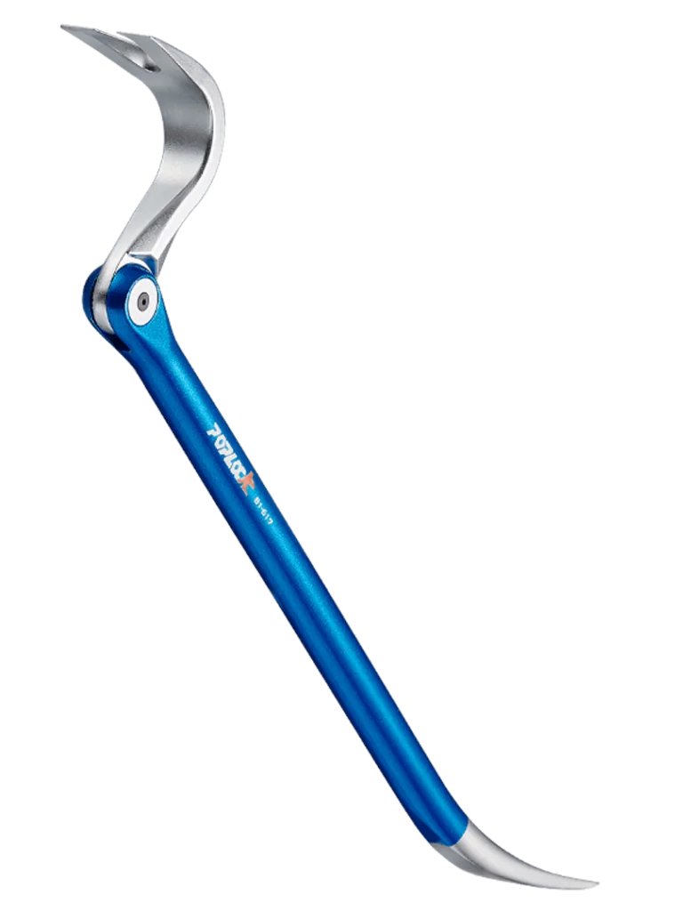 Poplock Indexing Pry Bar with nail puller