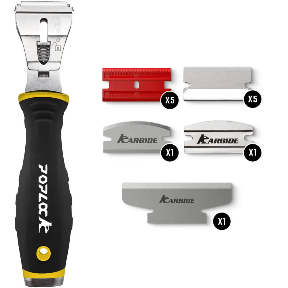12 Piece Carbide Scraper Set for Automotive and DIY Poplock Tools-E11