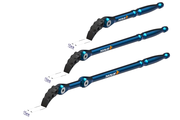Poplock Indexing Pry Bar Set- dimensions