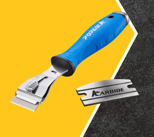 Carbide scraper set - Poplock tools