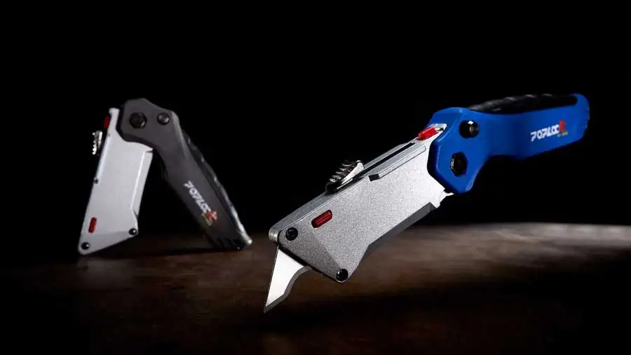 Poplock Heavy Duty Utility Knife for demanding applications
