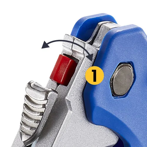 Utitility knife Poplock Tools - Dual-Blade Selector Switch