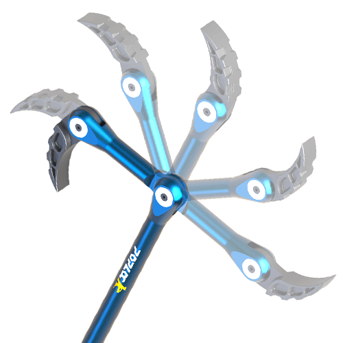 Poplock Indexing Pry Bar Set- flexible angles
